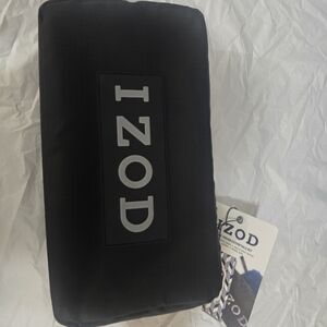 IZOD Black Travel Toiletry Bag